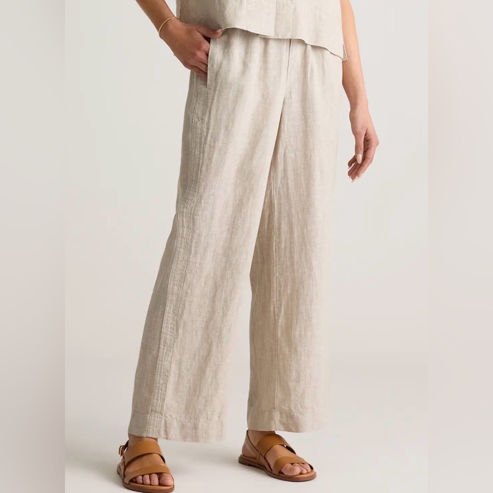 Quince 100% European Linen Wide Leg
Pants *read the description! Flawed* - Picture 4 of 14